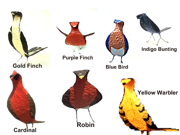 Selection of Birds by Jane Ingram Allen