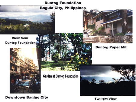 Views of Duntog Foundation and Baguio City