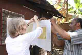 Joseph hang his paper