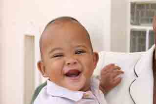 Roni O following his baptism